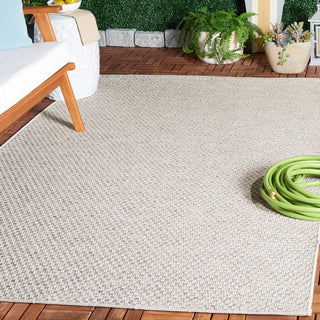 Safavieh Sisal All-weather SAW460 Light Grey / Ivory Area Rug