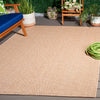 Safavieh Sisal All-weather SAW642 Natural Area Rug Room Scene Feature