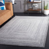 Safavieh Saylor SAY105 Grey / Ivory Area Rug Room Scene Feature