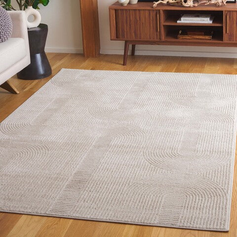 Safavieh Saylor SAY110 Beige Area Rug Room Scene Feature
