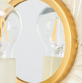 Safavieh Lorynn SCN3000A Off White / Gold Lamp main image