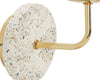 Safavieh Nicolai SCN3003A White / Gold Lamp Main On