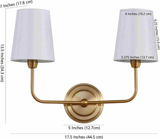Safavieh Ezra SCN4015A Brass Lamp main image