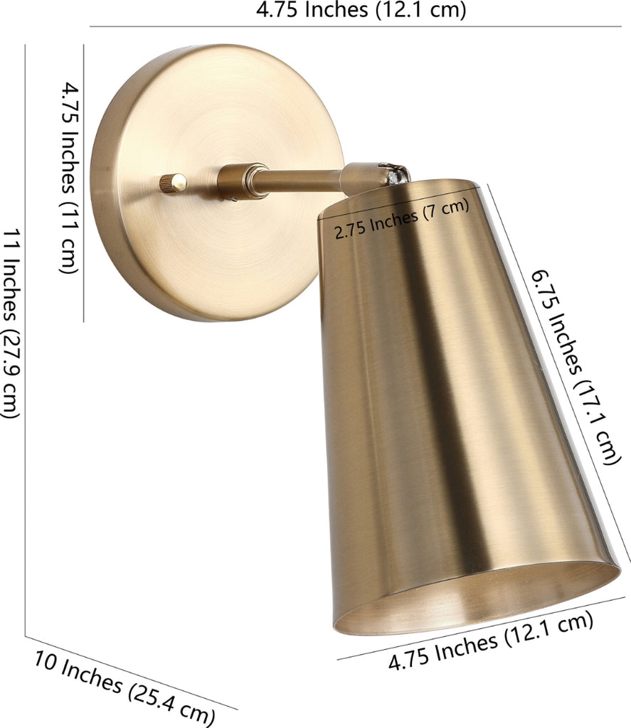 Safavieh Leonardo SCN4020A Brass Lamp main image