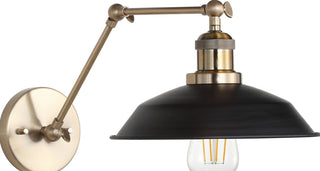 Safavieh Kingston SCN4026A Brass / Black Lamp Main Off