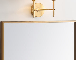 Safavieh Barrett SCN4033B Brass Lamp Room Scene On Feature