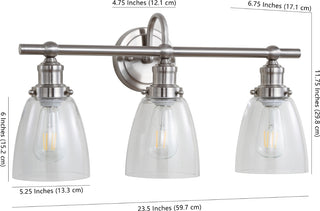 Safavieh Dunes SCN4046A Nickle Lamp main image