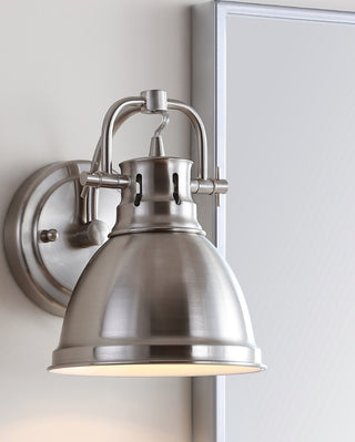 Safavieh Lawson SCN4053A Nickle Lamp Room Scene On Feature