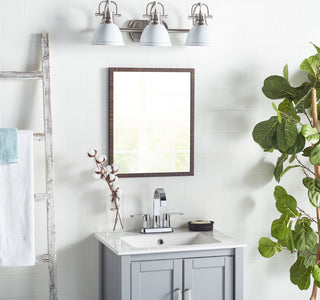 Safavieh Roland SCN4054B Nickle Lamp Room Scene On Feature