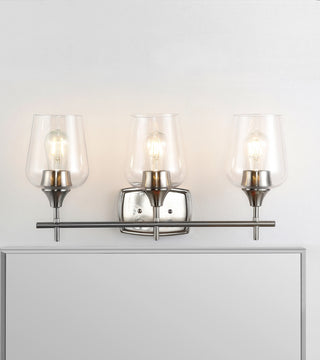 Safavieh Eagan SCN4057A Nickle Lamp Room Scene On Feature