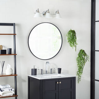 Safavieh Panya SCN4062A Nickel / White Lamp Room Scene On Feature