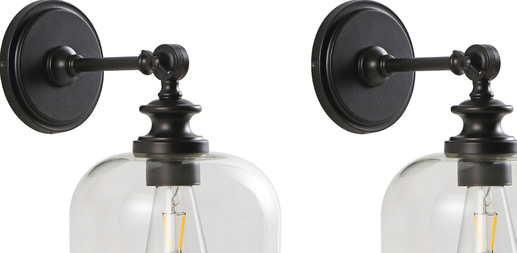 Safavieh Neri SCN4065A Oil Rub Bronze / Clear Lamp main image