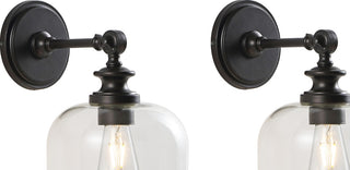 Safavieh Neri SCN4065A Oil Rub Bronze / Clear Lamp Main On