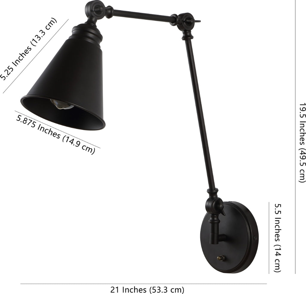 Safavieh Kensley SCN4067A Oil Rub Bronze Lamp main image