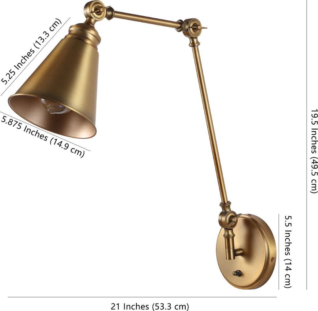 Safavieh Kensley SCN4067B Brass Lamp main image