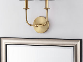 Safavieh Ferrara SCN4069A Gold Lamp Room Scene Off Feature