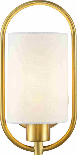 Safavieh Haldea SCN4071A Brass Lamp Main On