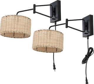 Safavieh Bramley SCN4076B Natural / Black Lamp main image