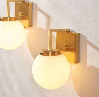 Safavieh Ganon SCN4084B Brass / White Lamp Room Scene On Feature