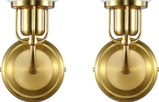 Safavieh Huron SCN4085B Brass / White Lamp main image