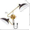 Safavieh Aspera SCN4091A Brass / Black Lamp main image