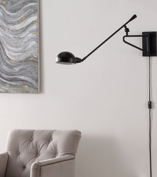 Safavieh Moxley SCN4092A Black Lamp Room Scene Off Feature