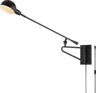 Safavieh Moxley SCN4092A Black Lamp Main On