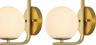 Safavieh Liraz SCN4096A Brass Lamp Main On
