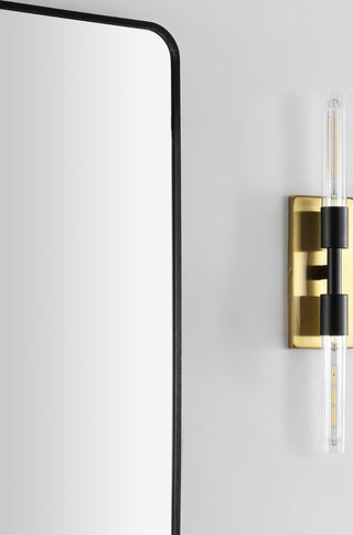 Safavieh Nyx SCN4097A Brass / Black Lamp Room Scene Off Feature