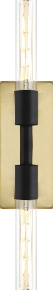 Safavieh Nyx SCN4097A Brass / Black Lamp Main On