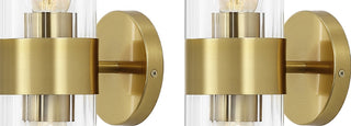 Safavieh Eytan SCN4099B Brass Lamp Room Scene On Feature