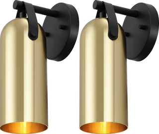 Safavieh Westly SCN4103D Gold / Black Lamp Main On