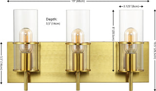 Safavieh Jester SCN4104A Brass Lamp main image