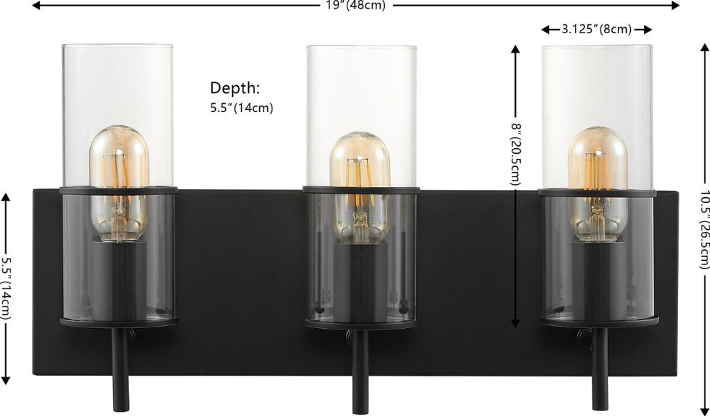 Safavieh Jester SCN4104B Black Lamp main image