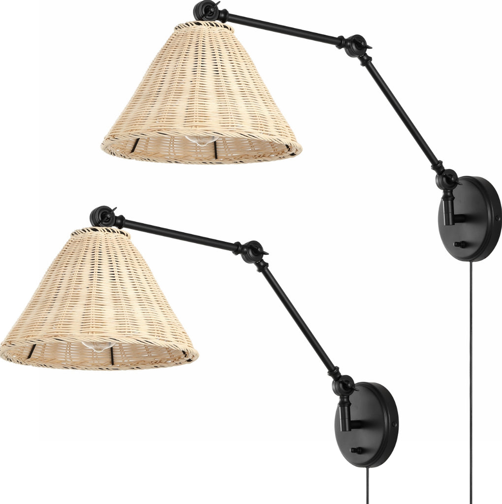 Safavieh Solado SCN4106A Natural / Black Lamp main image