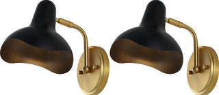 Safavieh Norrix SCN4107A Black / Brass Lamp Main On