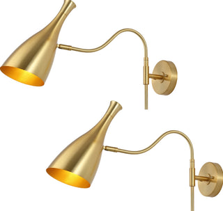 Safavieh Harlona SCN4110A Brass Lamp Main On