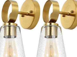 Safavieh Taelor SCN4114A Brass / Clear Lamp main image