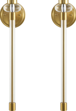 Safavieh Athene SCN4117A Brass / Clear Lamp Main Off