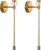 Safavieh Athene SCN4117A Brass / Clear Lamp Main On