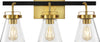 Safavieh Rayney SCN4118A Brass / Black Lamp Main On