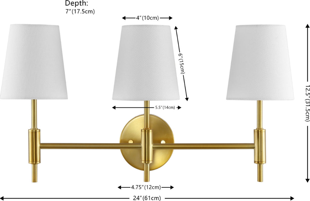 Safavieh Darya SCN4119B Brass Lamp main image