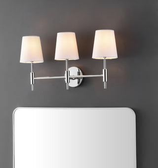 Safavieh Darya SCN4119C Chrome Lamp Room Scene On Feature