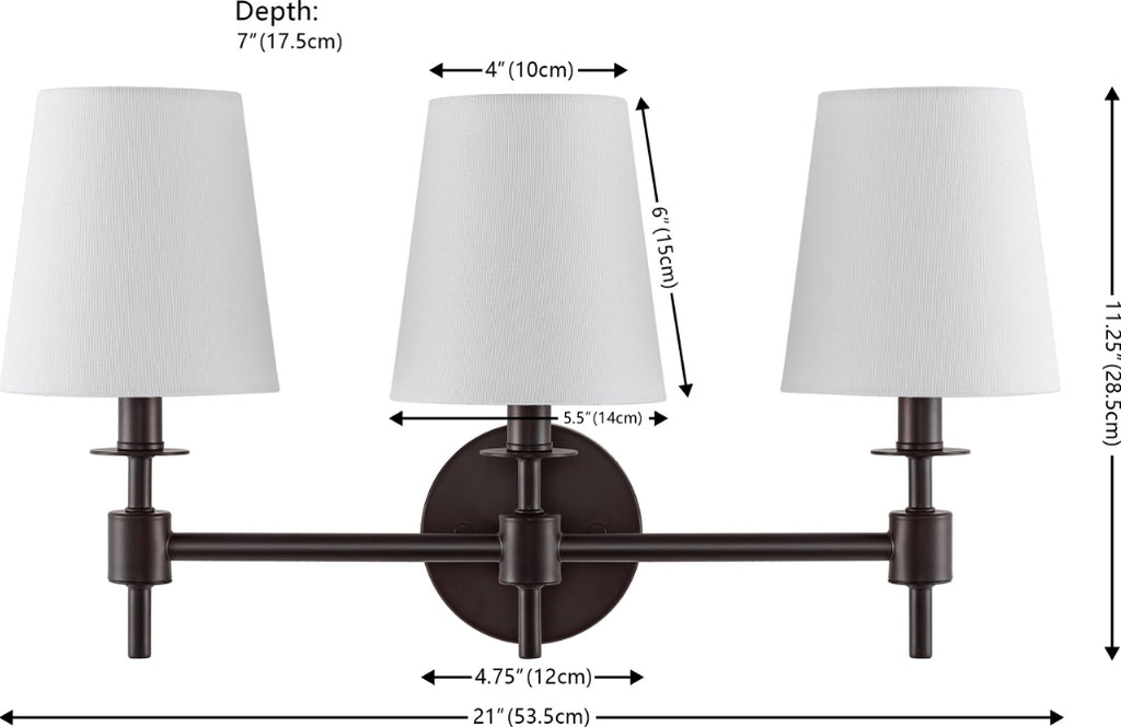 Safavieh Davielle SCN4120A Black Lamp main image