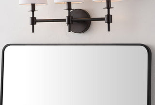 Safavieh Davielle SCN4120A Black Lamp Room Scene On Feature