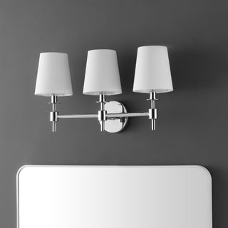 Safavieh Davielle SCN4120C Chrome Lamp Room Scene Off Feature