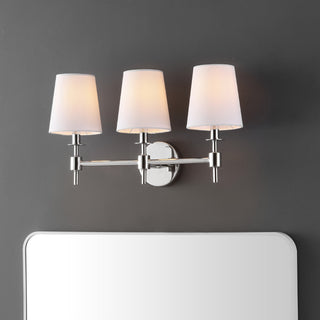 Safavieh Davielle SCN4120C Chrome Lamp Room Scene On Feature