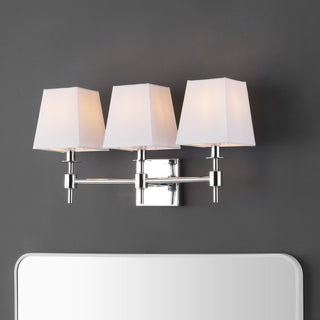 Safavieh Clelia SCN4123C Chrome Lamp Room Scene On Feature