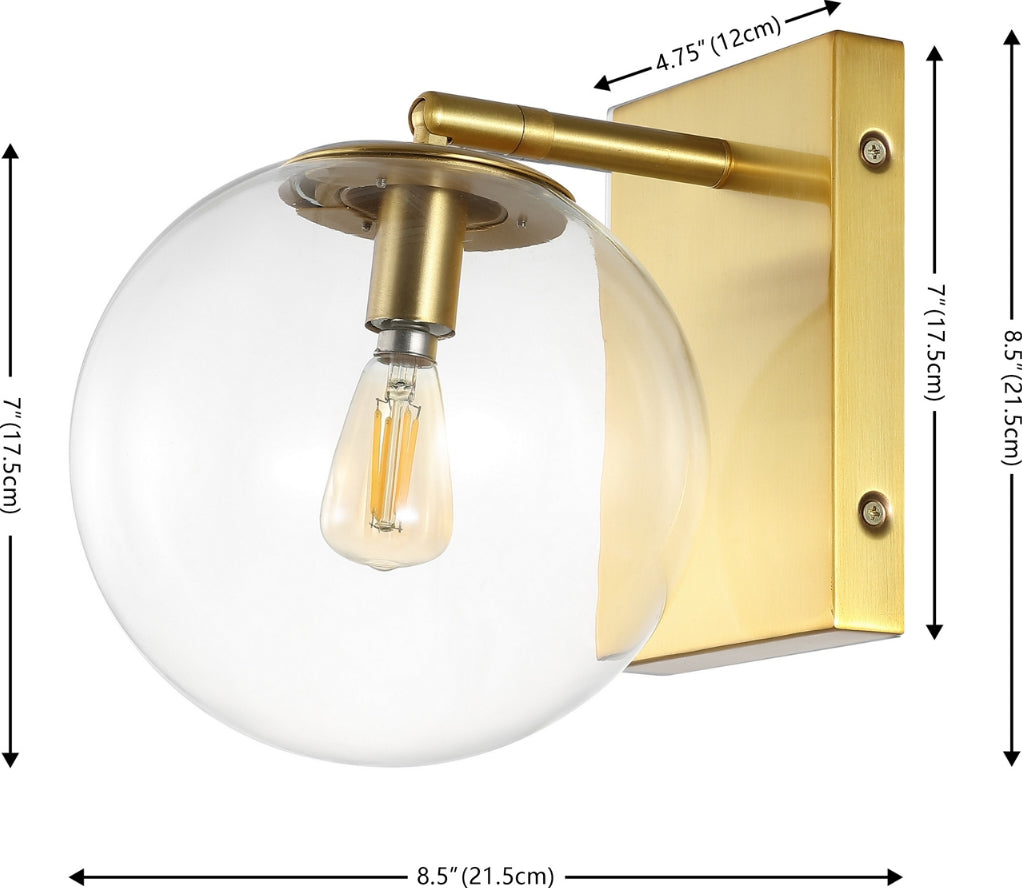 Safavieh Seoul SCN4124A Gold Lamp main image