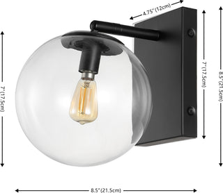 Safavieh Seoul SCN4124B Black Lamp main image